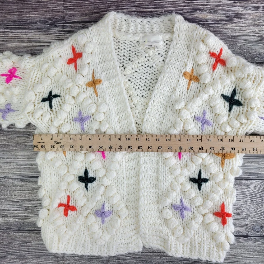 Anthropologie One Size Bubble Cardigan Sweater - Picture 8 of 13